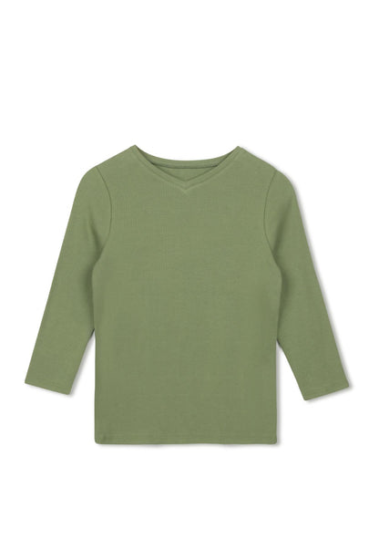 POINT 3/4 SLEEVE V-NECK
