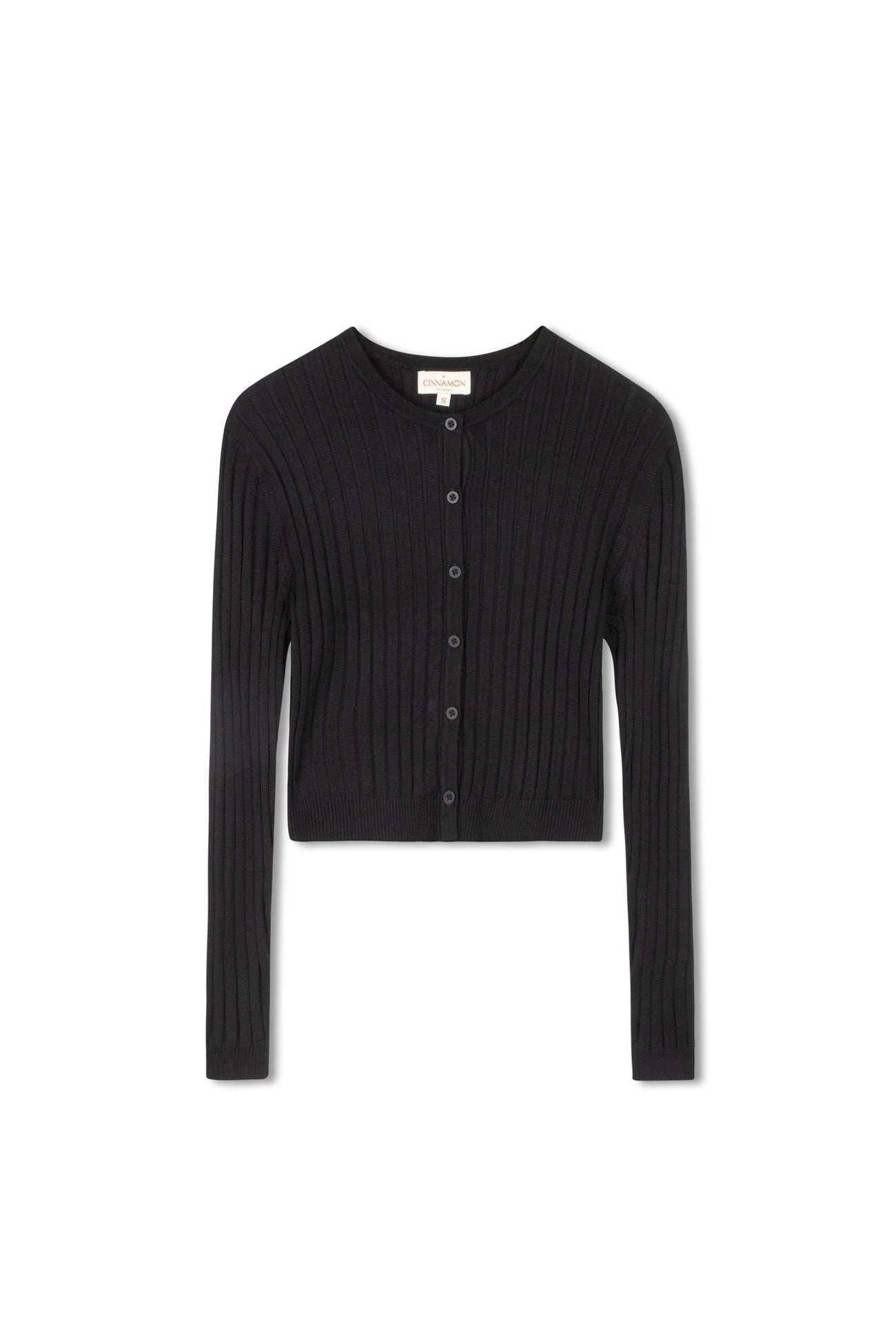 CINNAMON CLASSIC CROP RIBBED CARDI – Fallon's