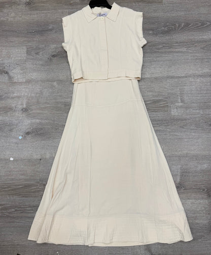 NARDONE LINEN A-LINE SET