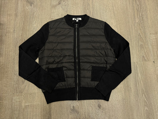 KNIT AND PUFFER JACKET