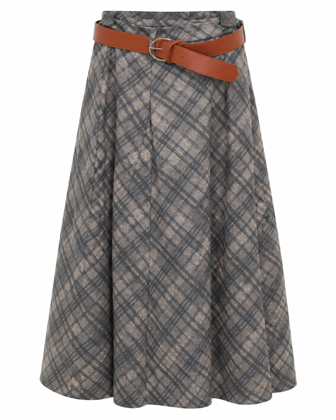 TEEN MIDI SKIRT IN A WOVEN FABRIC