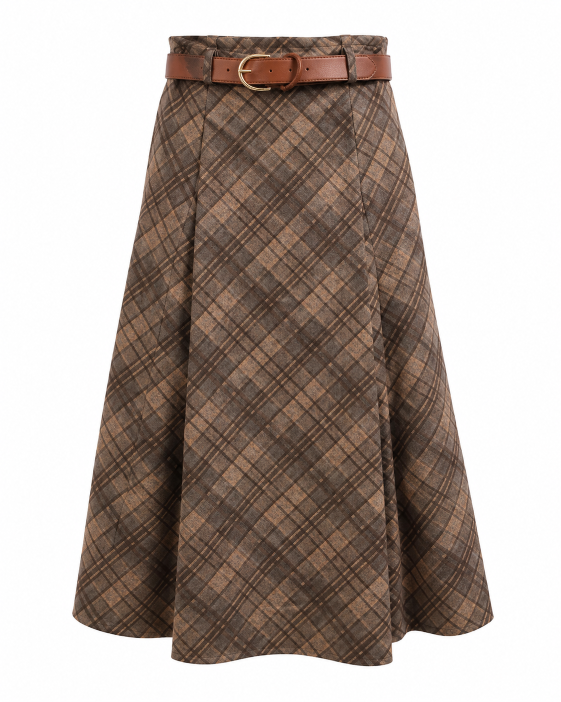 TEEN MIDI SKIRT IN A WOVEN FABRIC