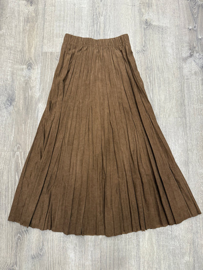 MIDI LENGTH CORDUROY SKIRT