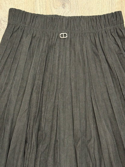 MIDI LENGTH CORDUROY SKIRT