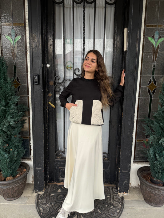 WINTER WHITE SKIRT