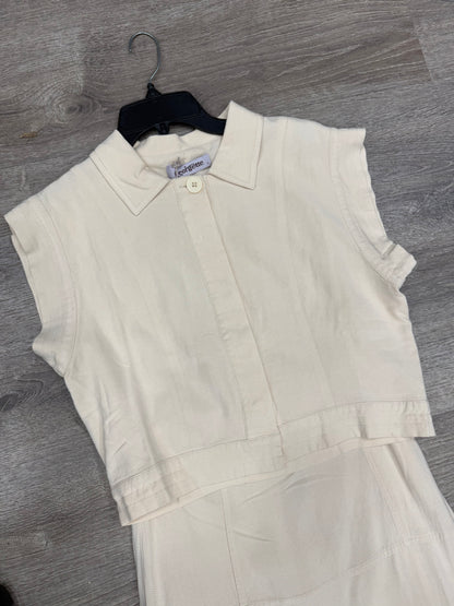 NARDONE LINEN A-LINE SET
