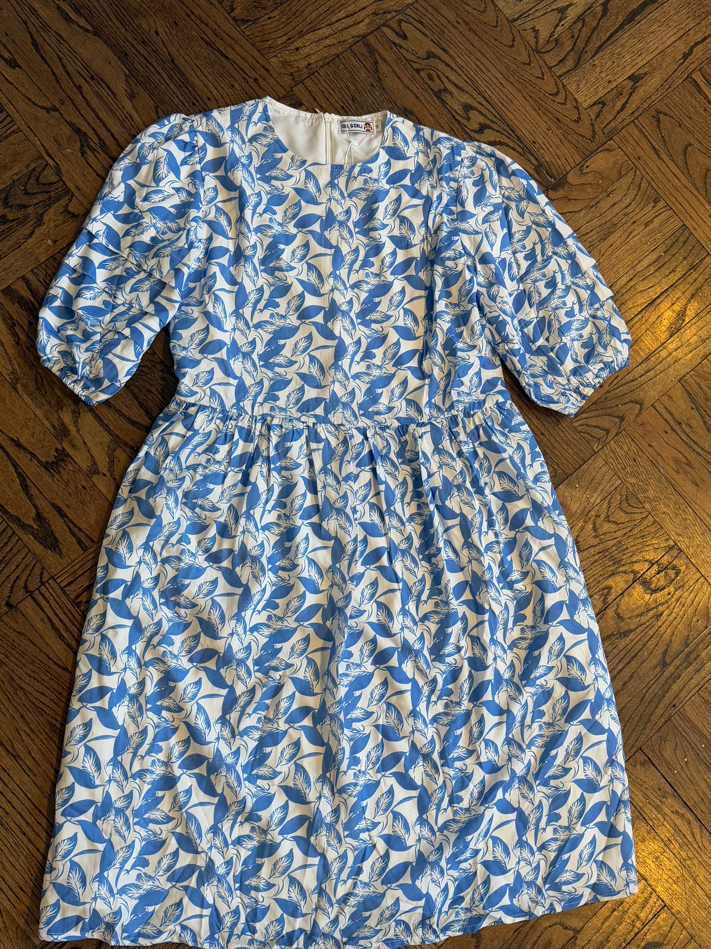 BLUE LEAF DRESS