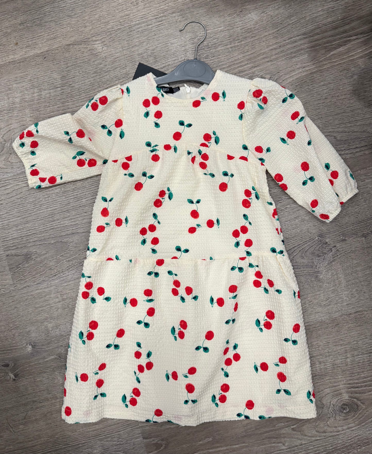 Girl’s Cherry Print Dress