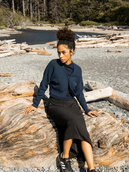 POINT HI LOW SLIP DRESS