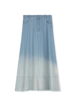 Load image into Gallery viewer, OMBRÉ DENIM SKIRT
