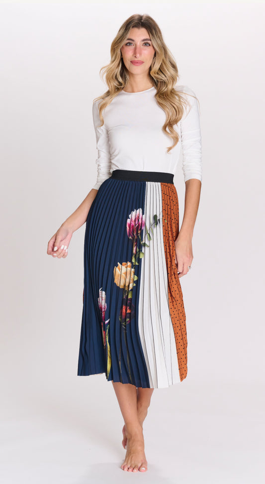 ROSE PLEATED SKIRT