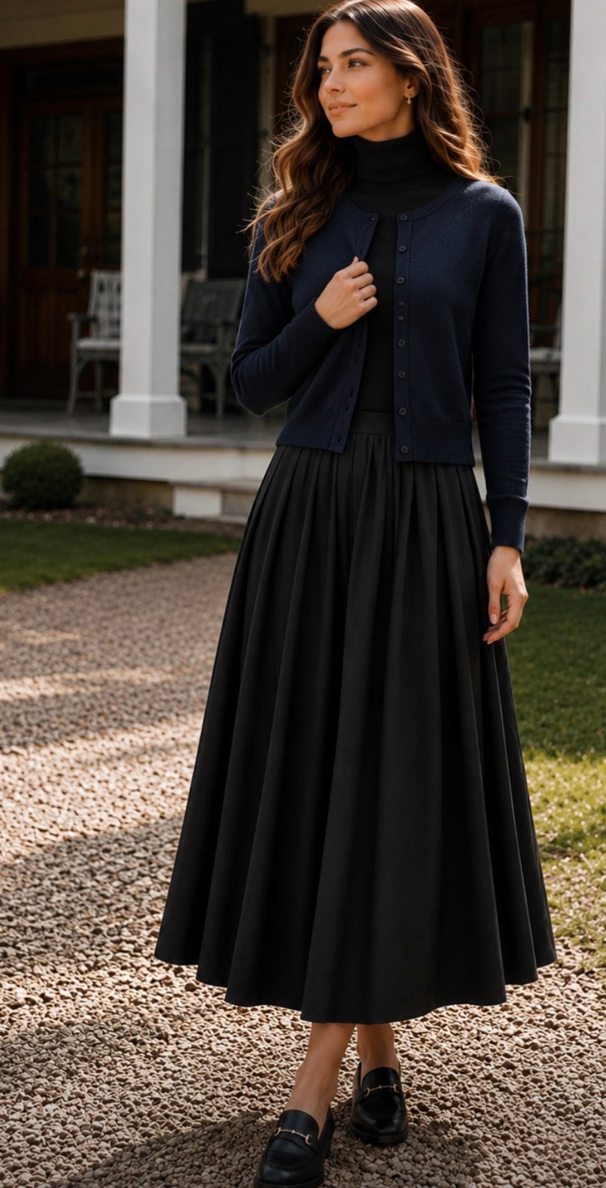POINT SLEEVELESS TWOFER DRESS
