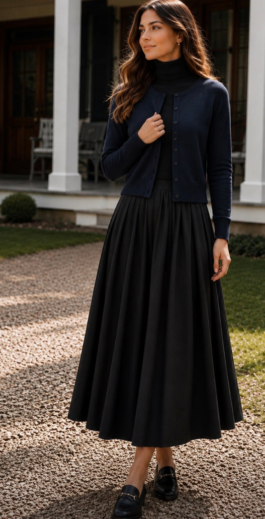 POINT SLEEVELESS TWOFER DRESS