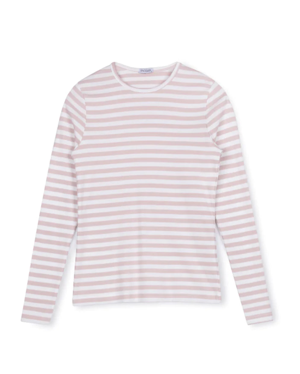 RIB STRIPE PINER TEE