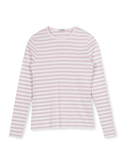 RIB STRIPE PINER TEE