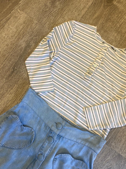 FALLON’S  STRIPED TEE