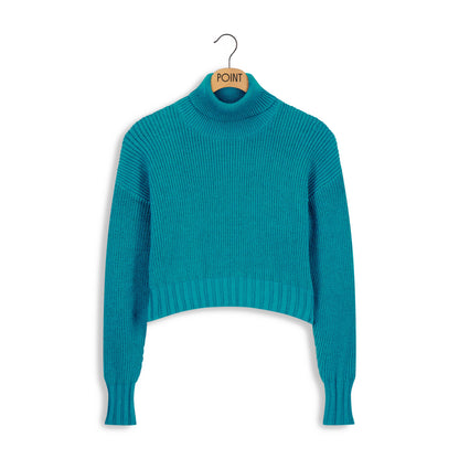 POINT CROP TURTLENECK PULLOVER