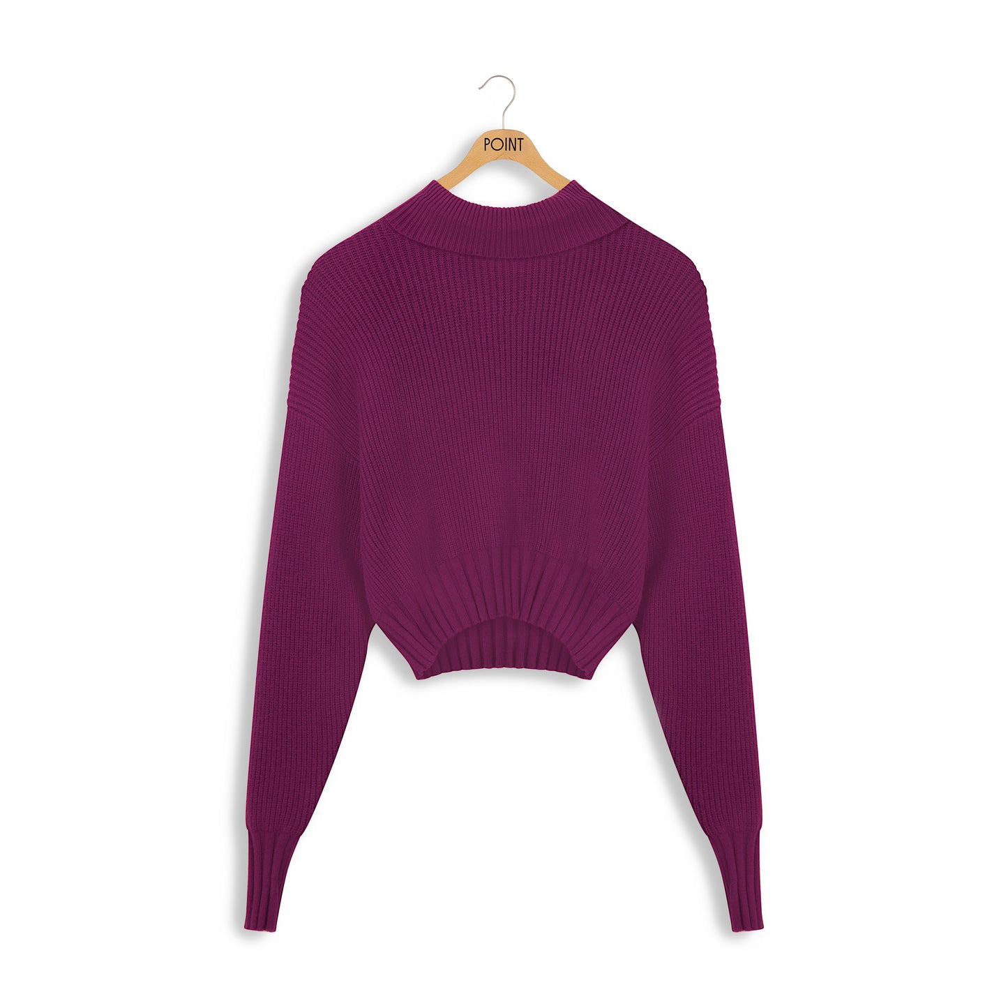 POINT CROP TURTLENECK PULLOVER