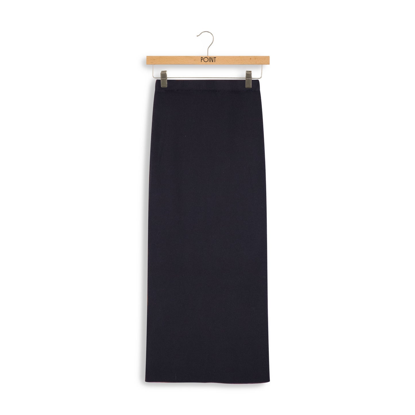 POINT STRAIGHT RIB SKIRT