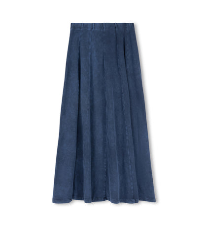 PANELED MIDI SKIRT