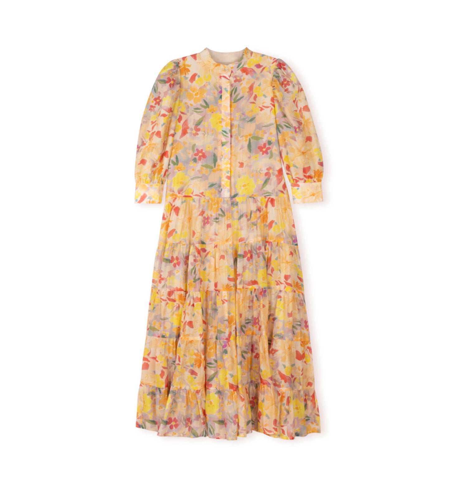 LINDA FLORAL MIDI DRESS