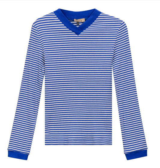 STRIPE SAPPHIRE TEE