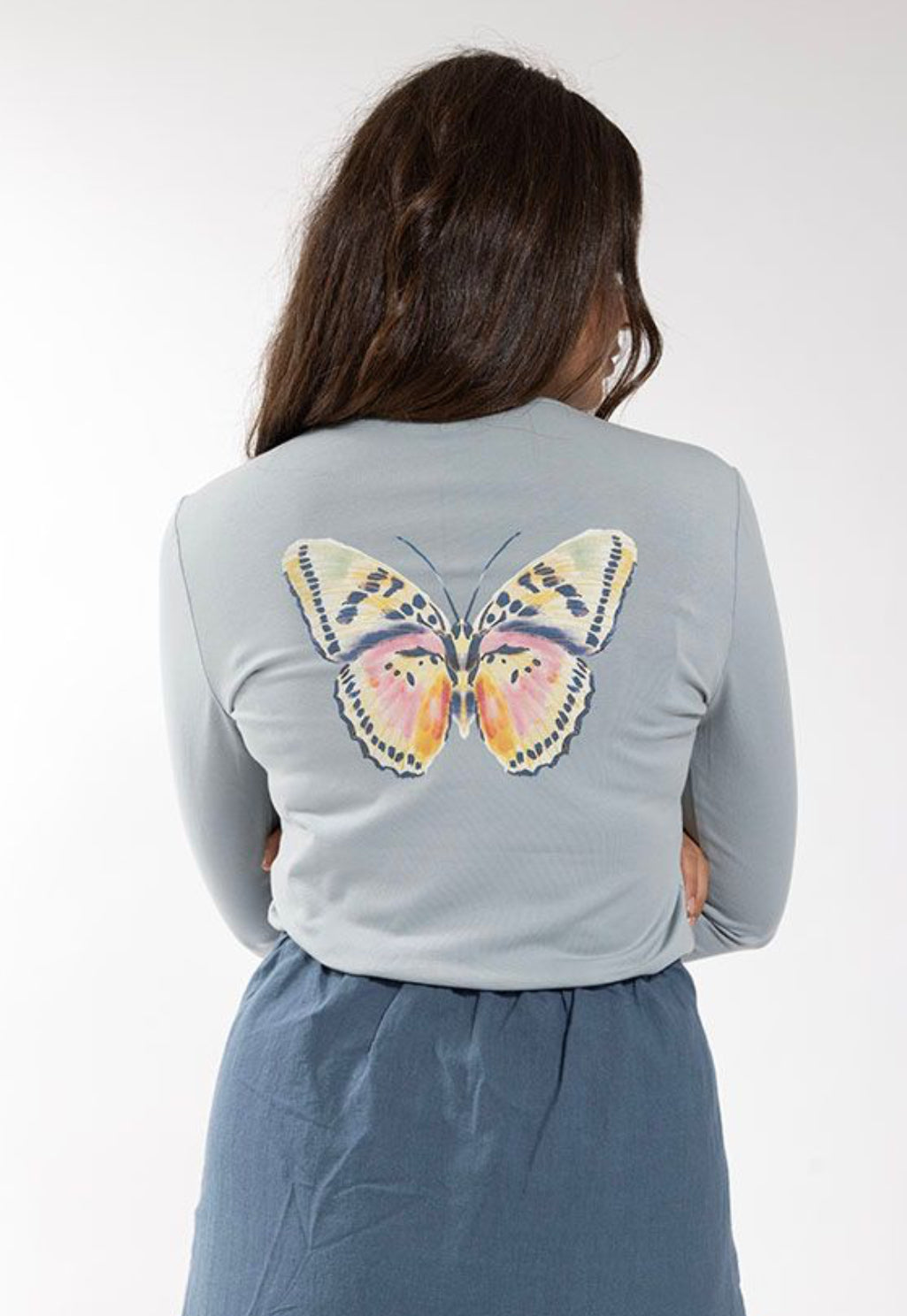 BUTTERFLY GRAPHIC TEE