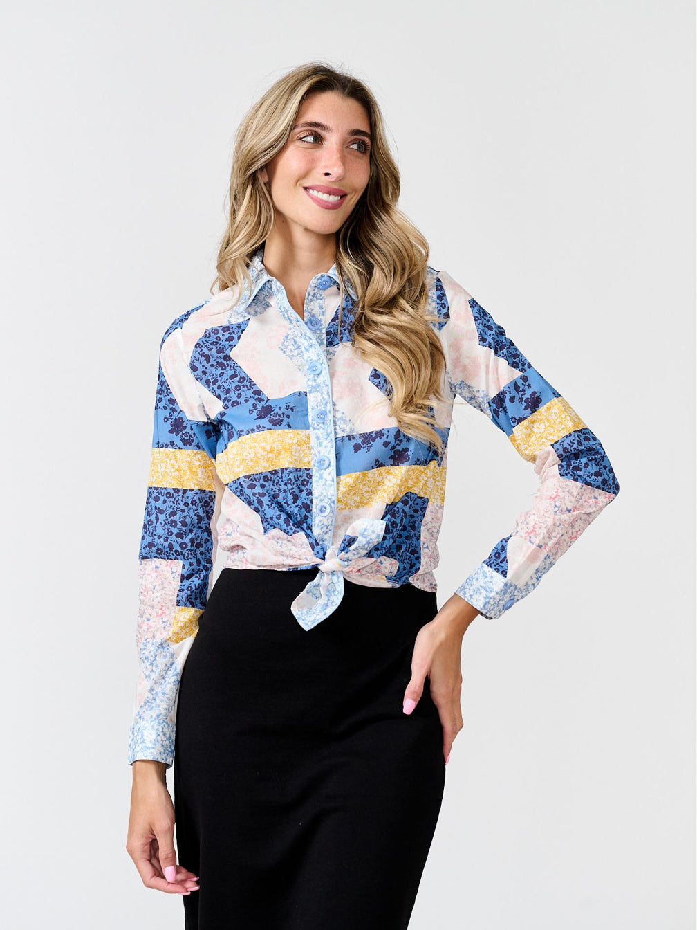 THE PATCHWORK BLOUSE