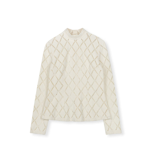 FLEECE DIAMOND SHAPED TOP