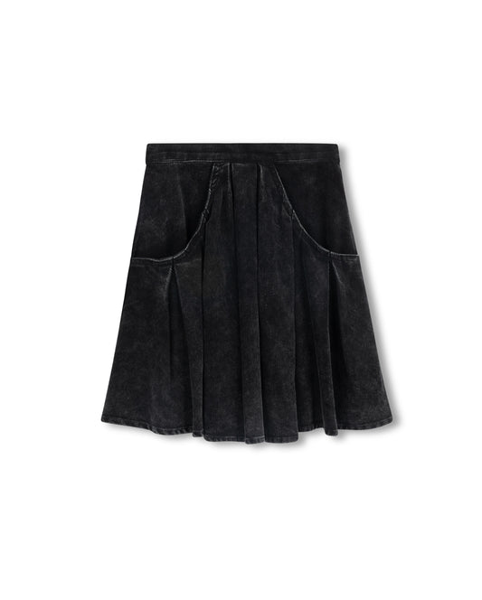 TRAY CORDUROY SKIRT