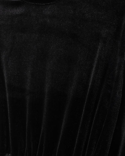 VELOUR SIDE TOGGLE ROBE