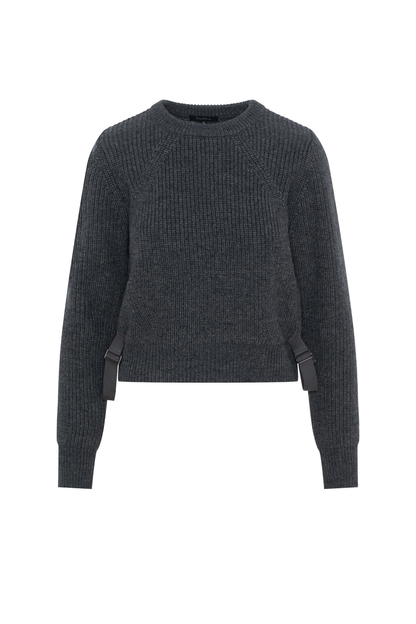 SIDE BELT SWEATERS