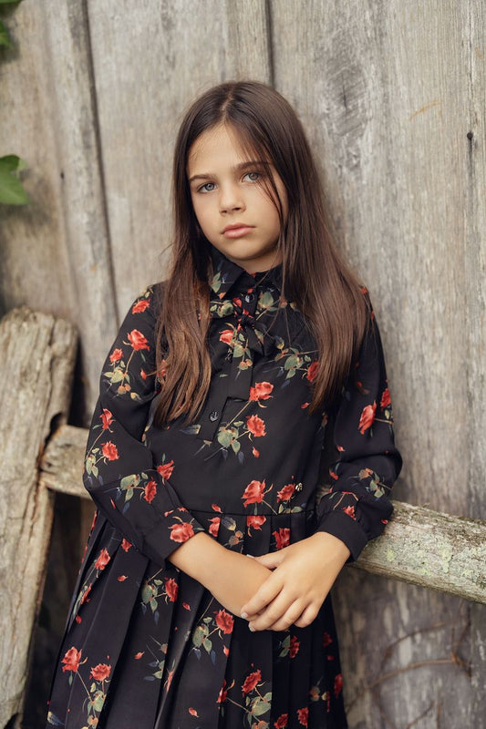 THE ROSETTE DRESS