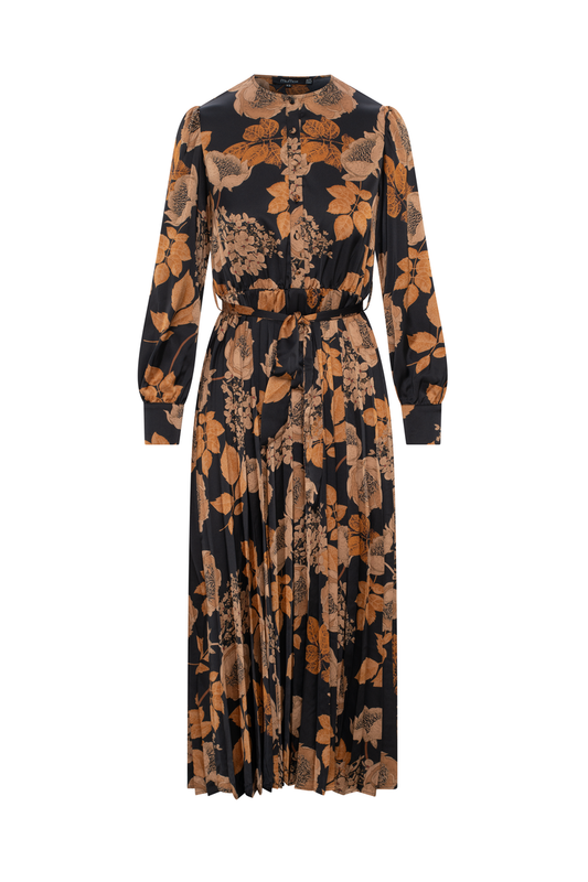 BLACK FLORAL DRESS