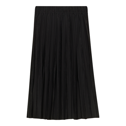 SHORT PLEATED CORDUROY SKIRT