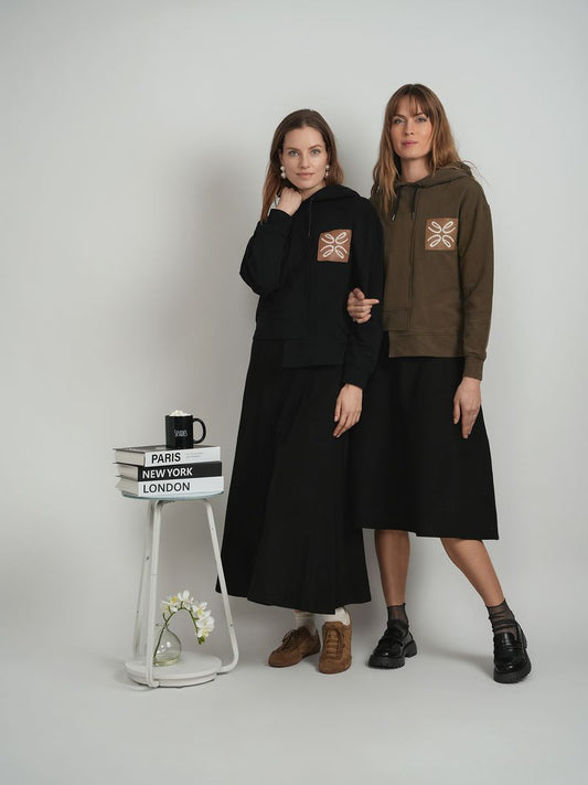 ASYMMETRICAL HOODIE