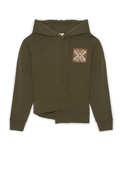 ASYMMETRICAL HOODIE