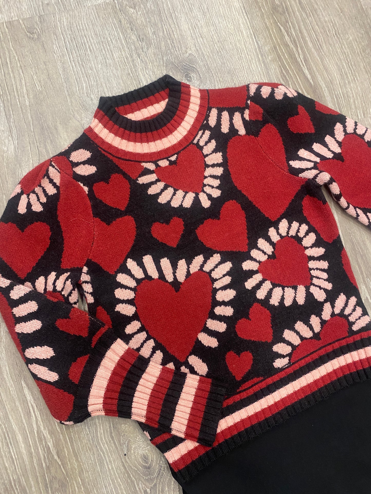 RED HEART SWEATER