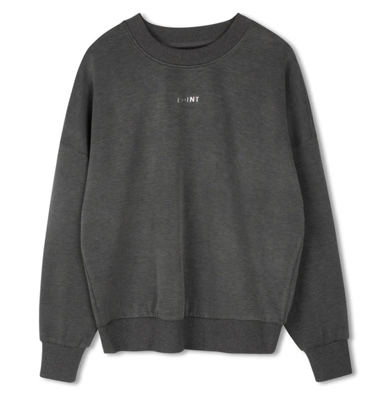 POINT CREW NECK SWEATSHIRT