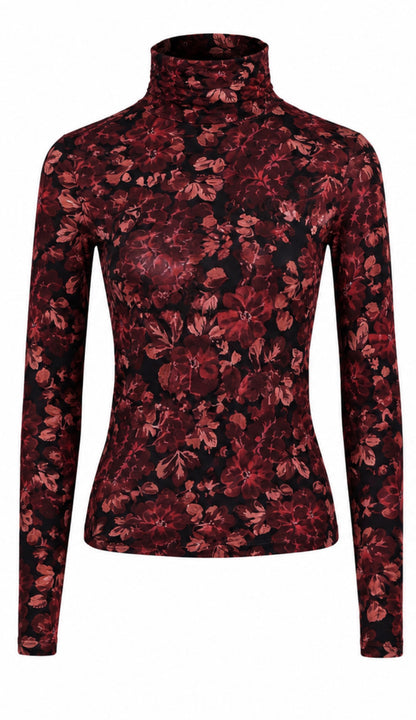 PRINTED MOCKNECK