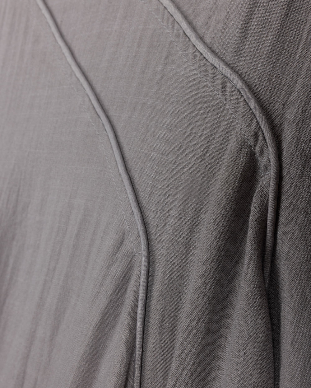 LINEN STITCHED DETAIL MAXI SKIRT