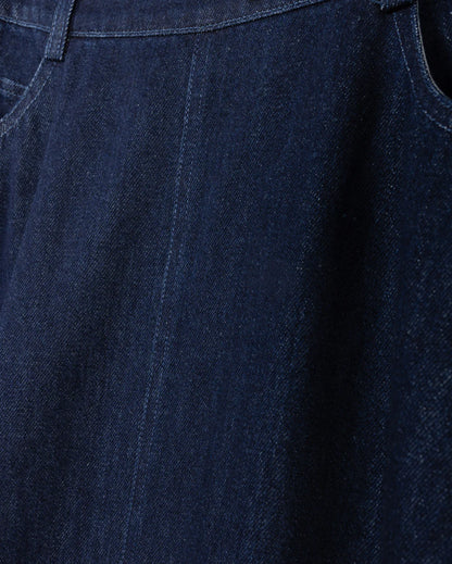 FULL DENIM MAXI SKIRT