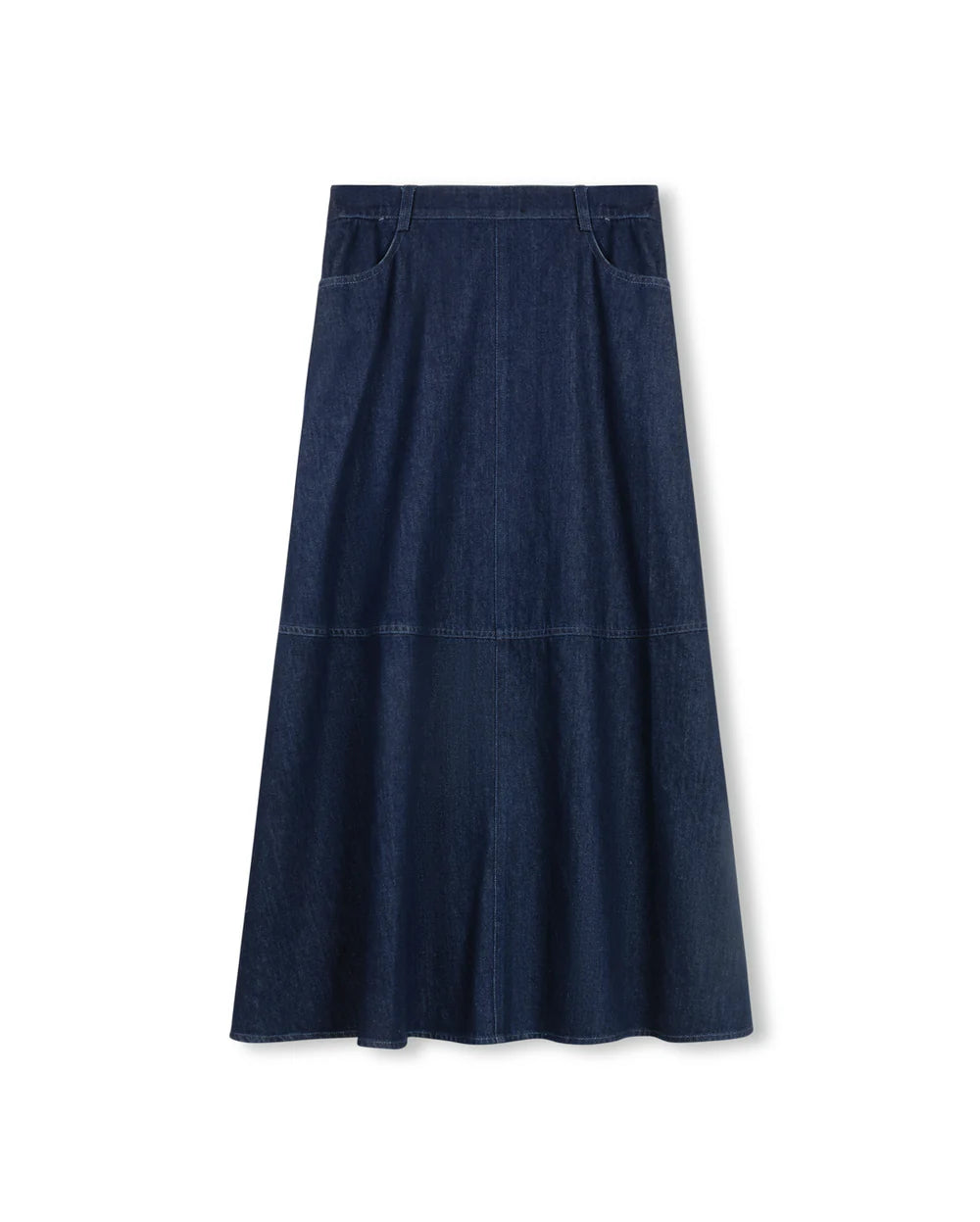 FULL DENIM MAXI SKIRT
