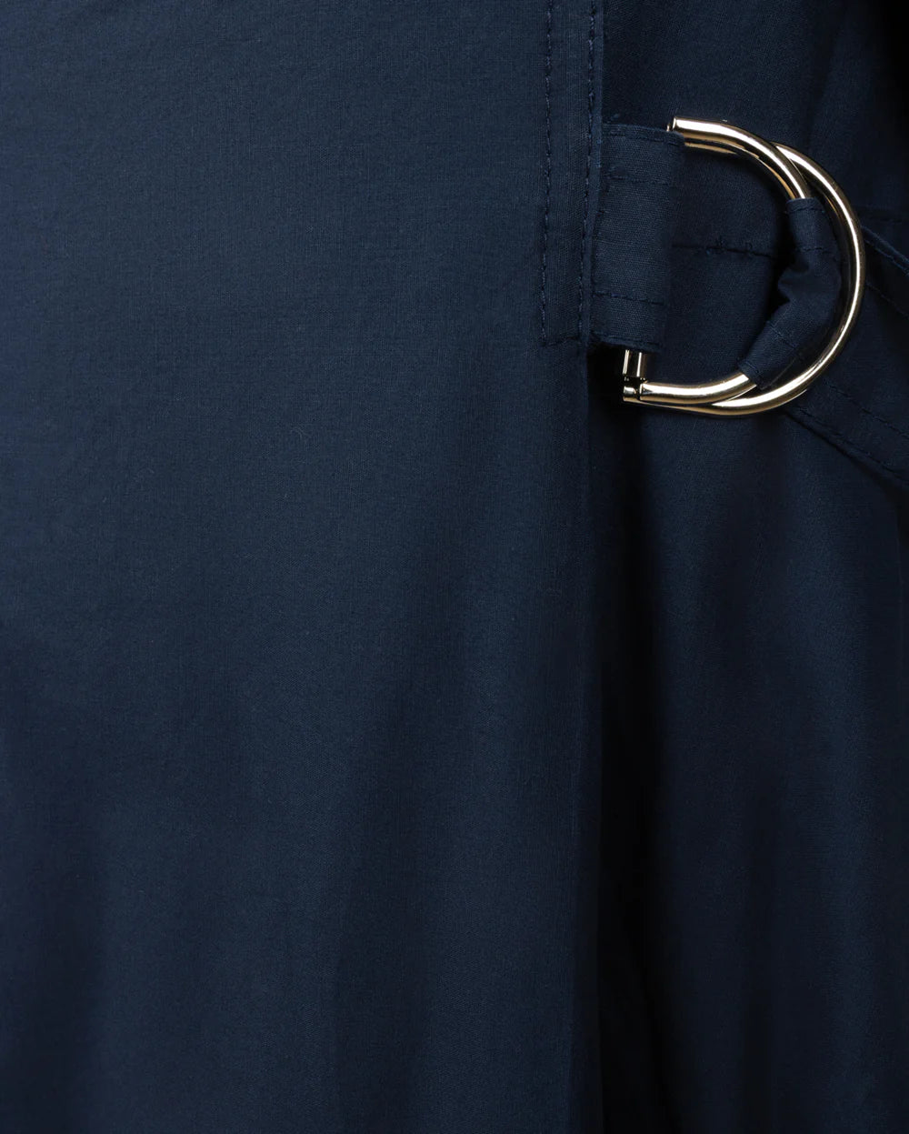 POPLIN CAPE SLEEVE DRESS