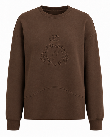 RIBBED SWEATSHIRT