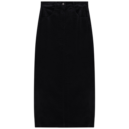 CORDUROY A LINE SKIRT
