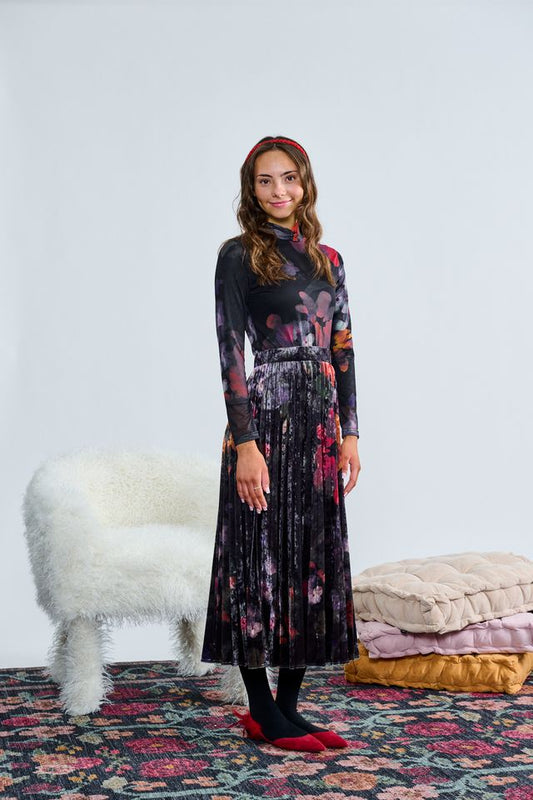 DEEP FLORAL PRINT SET