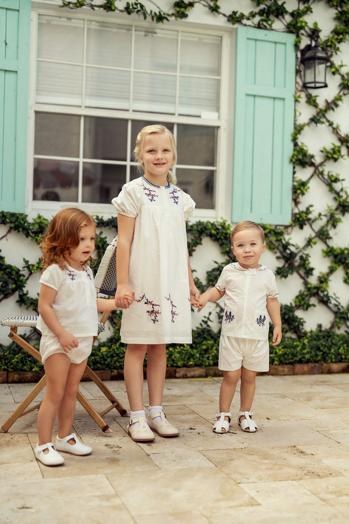 COTTON DRESS WITH EMBROIDERY
