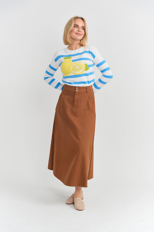 LEMON KNIT SWEATER