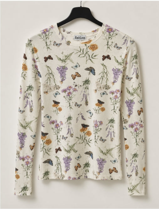 RHYTHM & EMBLEM FLORAL TEES